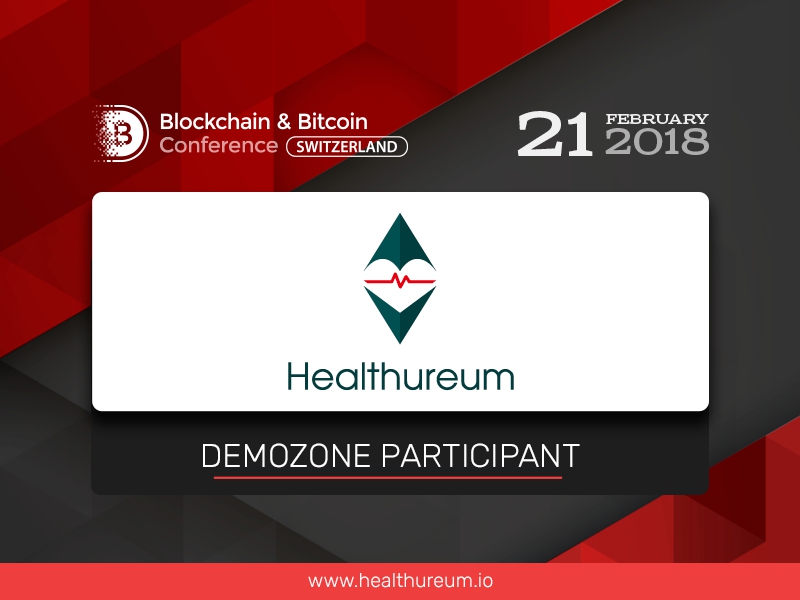 A medical blockchain-based service Healthureum to be presented at the Blockchain & Bitcoin Conference Switzerland exhibition area