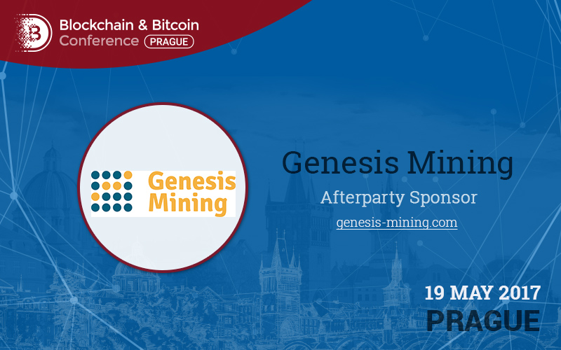 Afterparty Sponsor of Blockchain & Bitcoin Conference – Genesis Mining