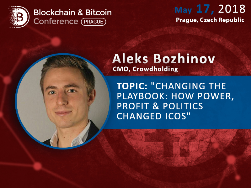 Aleks Bozhinov, key speaker of the BBC Prague, will talk about how authorities, policies and financial structures affected ICO