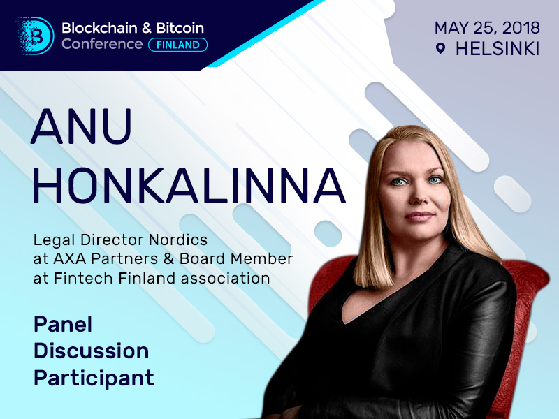 Anu Honkalinna from Fintech Finland Association Will Take Part in the Panel Discussion