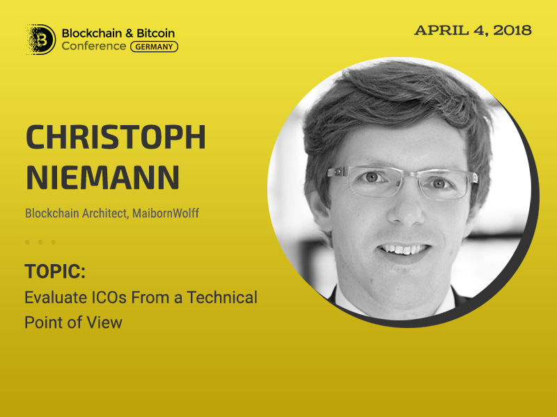 Blockchain Architect at MaibornWolff Will Be a Speaker at Blockchain & Bitcoin Conference Germany