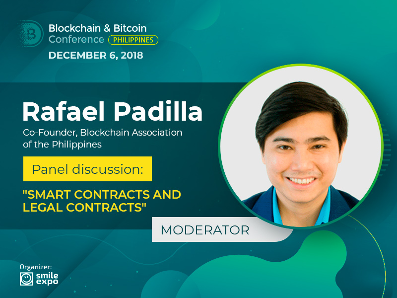 Co-Founder of BAP Rafael Padilla – the Moderator of the Panel Discussion About Smart Contracts