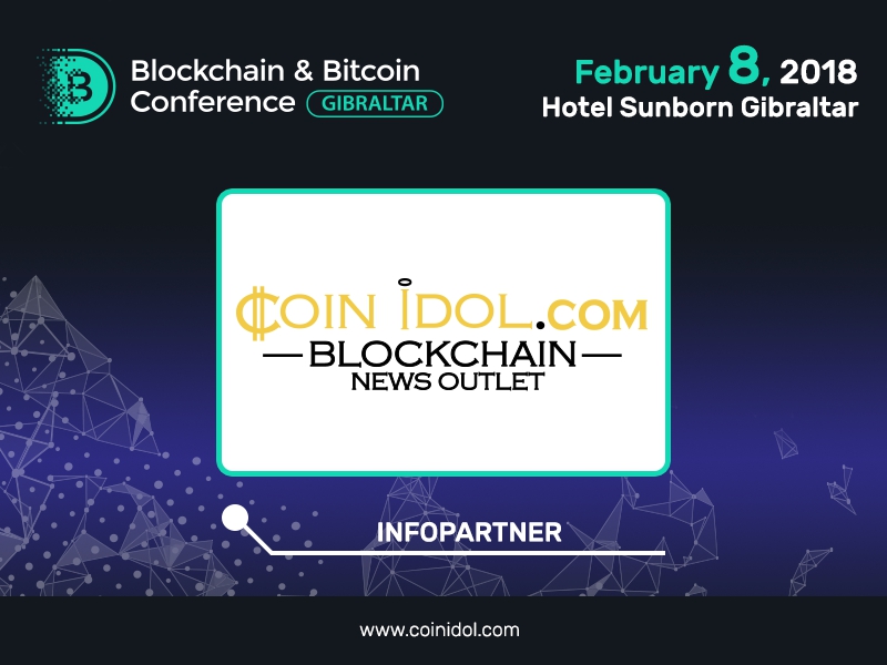 Coinidol.com, the news outlet trusted by ¼ million, joined Blockchain & Bitcoin Conference Gibraltar