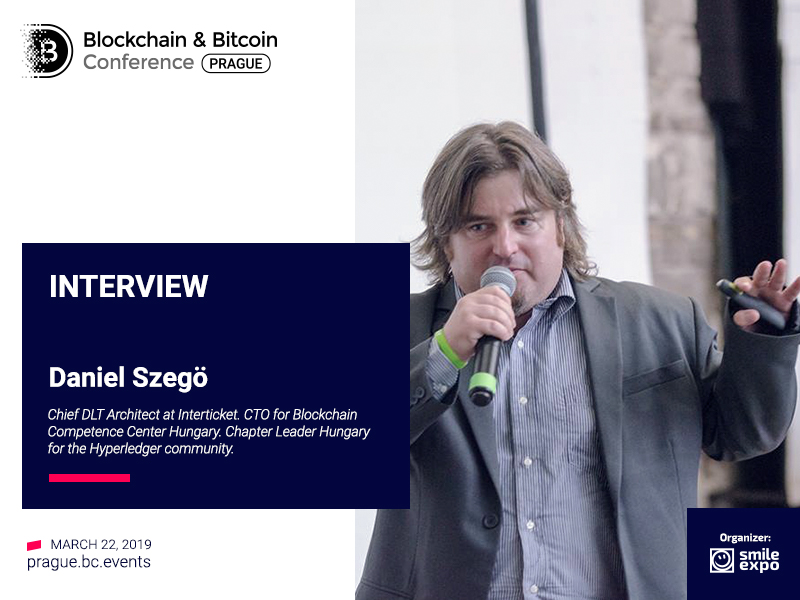 Consortium Blockchain Is for Cooperating and Competing Companies – Daniel Szegö, Chief DLT Architect at Interticket
