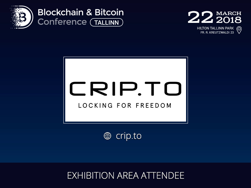 CRIP.TO will become a participant of Blockchain & Bitcoin Conference Tallinnn