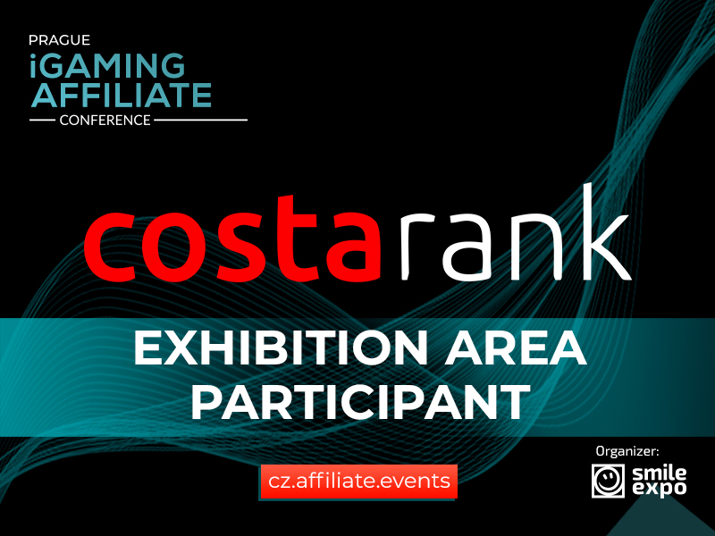 Developer of web solutions for affiliates, Costa Rank, to participate in Prague iGaming Affiliate Conference 