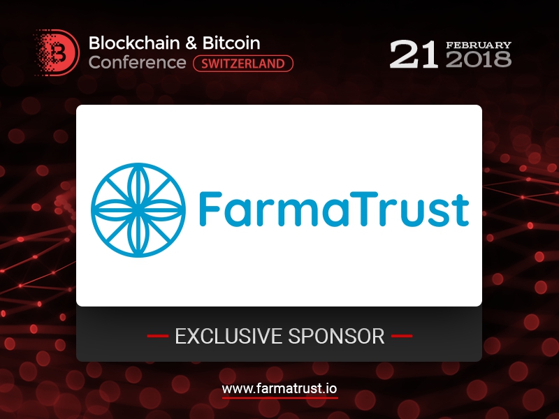 FarmaTrust, Exclusive Sponsor of Blockchain & Bitcoin Conference Switzerland, to solve counterfeit drugs issue