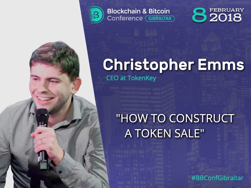 Fintech expert Christopher Emms to reveal how to create and distribute ICO tokens efficiently