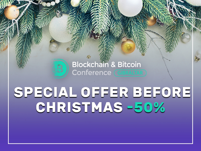 Four days only: 50% OFF on tickets to Blockchain & Bitcoin Conference Gibraltar