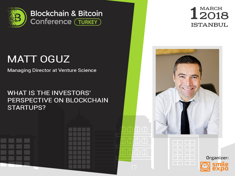 Going to make a fortune on bitcoin? Investment expert Matt Oguz will help you with a startup