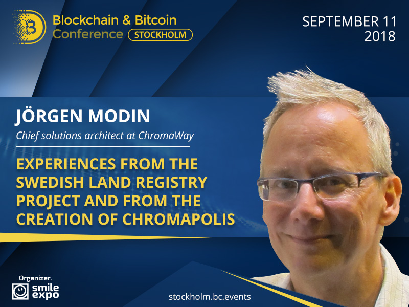 How Does Swedish Land Registry Work on Blockchain? Answer from Jörgen Modin – Chief Solutions Architect at ChromaWay