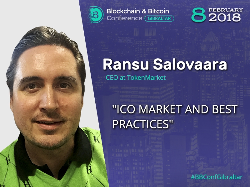 ‘ICO market overview’ — presentation of CEO at TokenMarket exchange Ransu Salovaara