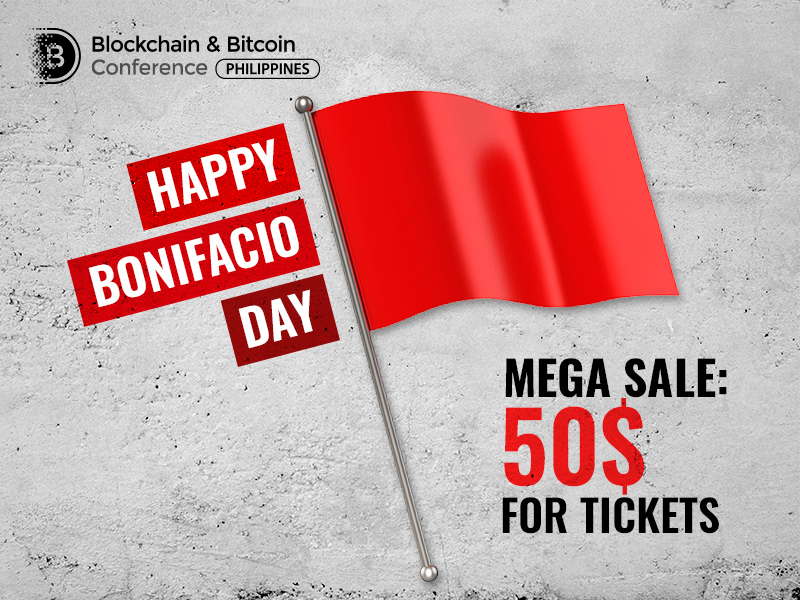 In honor of Bonifacio Day, tickets to major blockchain conference in the Philippines at half price  