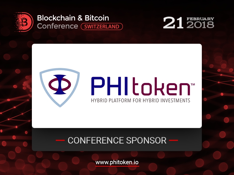 Meet Sponsor of Blockchain & Bitcoin Conference Switzerland: PHI Token, innovative investing platform!