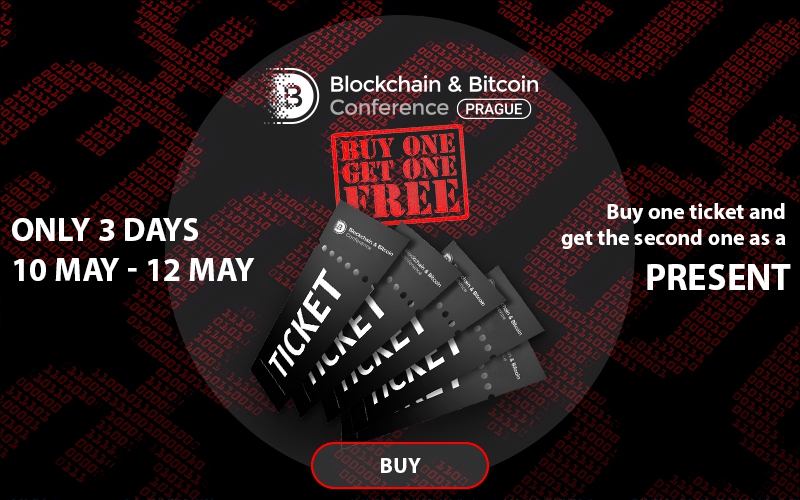 Only on May 10-12 – two tickets to Blockchain & Bitcoin Conference for the price of one
