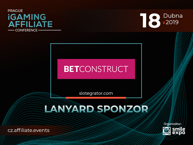 Představujeme lanyard sponzora Prague iGaming Affiliate Conference – BetConstruct