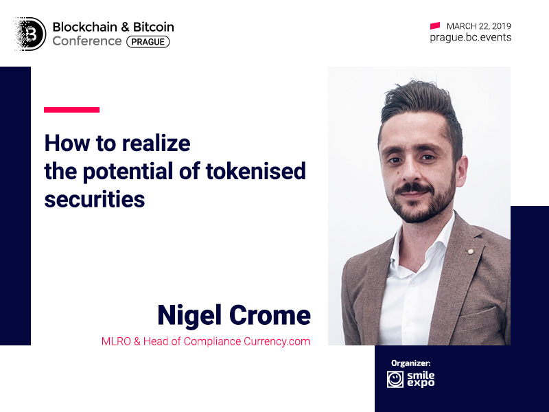 Possibilities of Tokenized Securities: to Be Discussed by MLRO & Head of Compliance at Currency.com – Nigel Crome