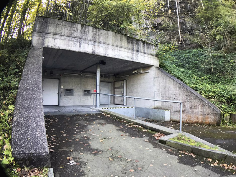 Secret bunker in Swiss mountains where millionaires hide their bitcoins from hackers