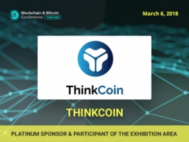 All assets for single cryptocurrency: meet ThinkCoin, Platinum Sponsor of Blockchain & Bitcoin Conference Thailand 