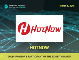 HotNow has become a Gold Sponsor of Blockchain & Bitcoin Conference Thailand