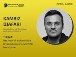 Neuer Algorythmus des Konsensus: Sprecher von Blockchain & Bitcoin Conference Berlin Kambiz Djafari erzählt, wer von Veränderungen betroffen wird