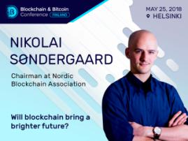 What Issues Can Be Solved with Blockchain? Nikolai Søndergaard, Chairman at Nordic Blockchain Association, Will Explore