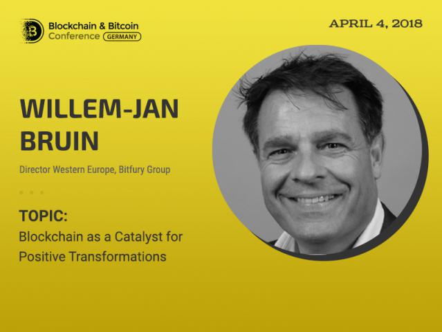 Bitfury Group Representative Will Explain How Blockchain Leads to Positive Transformations at Blockchain & Bitcoin Conference Germany