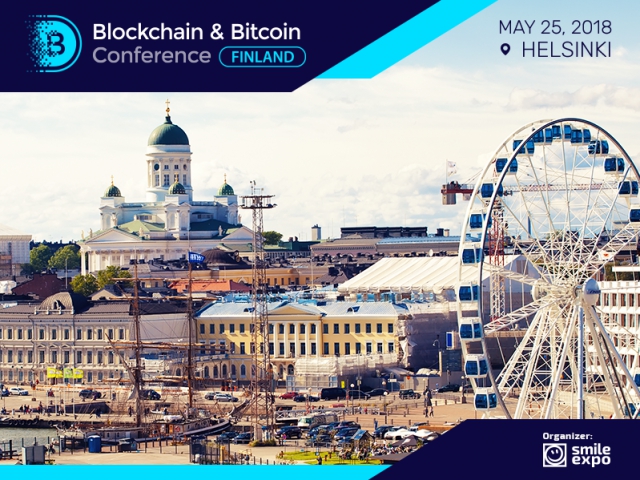 Blockchain & Bitcoin Conference Finland: Blockchain innovations and trends of the cryptocurrency market on March 25