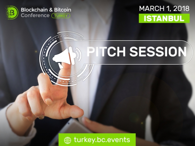 Blockchain & Bitcoin Konferansı Türkiye'de demonstrasyon alanının katılımcıları için pitch-session (hızlı sunum) düzenlenecektir