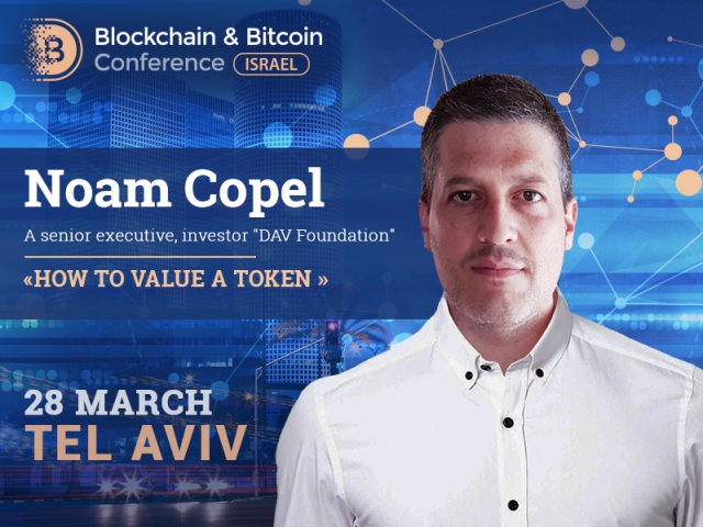 CEO at DAV Foundation Noam Copel will provide real-life examples of different tokens 