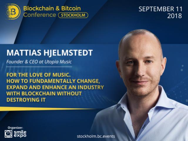 How Can Blockchain Benefit Music Industry? Answer from Founder & CEO at Utopia Music Mattias Hjelmstedt