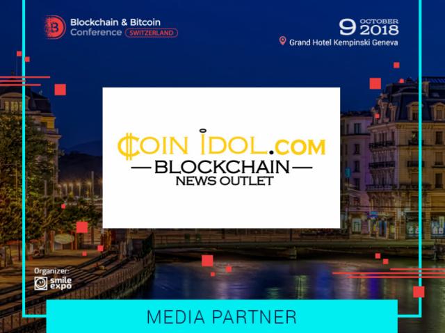 Huge News Corporation CoinIdol Will Become a Media Partner of the Blockchain & Bitcoin Conference Switzerland