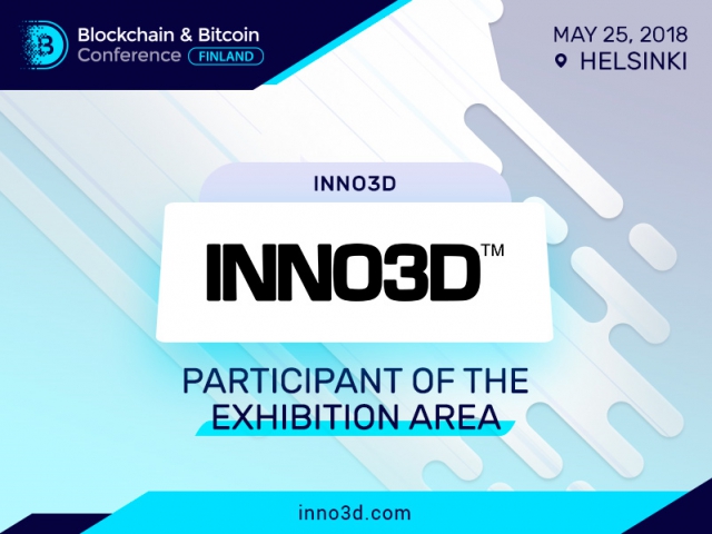 Inno3D to present its mining solutions at Blockchain & Bitcoin Conference Finland