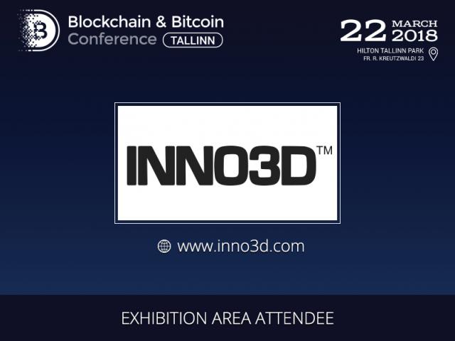 INNO3D will Exhibit at Blockchain & Bitcoin Conference Tallinn