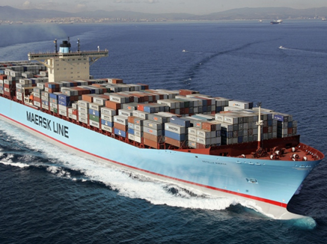 Maersk uses blockchain in container shipping