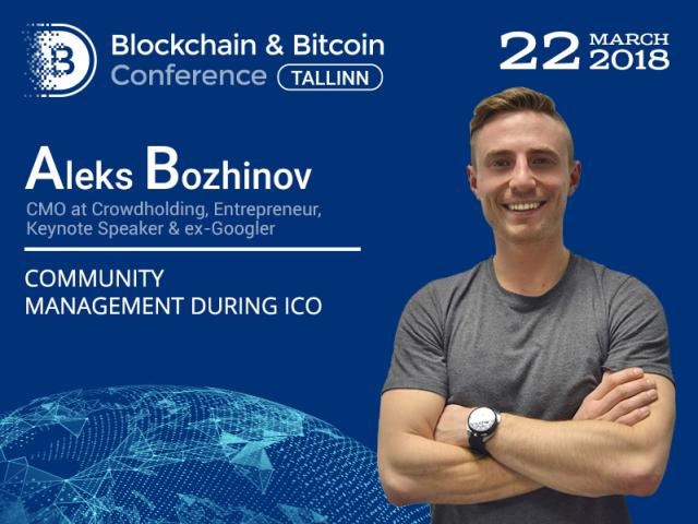 Meet Entrepreneur, Keynote Speaker & ex-Googler Aleks Bozhinov, speaker at Blockchain & Bitcoin Conference Tallinn