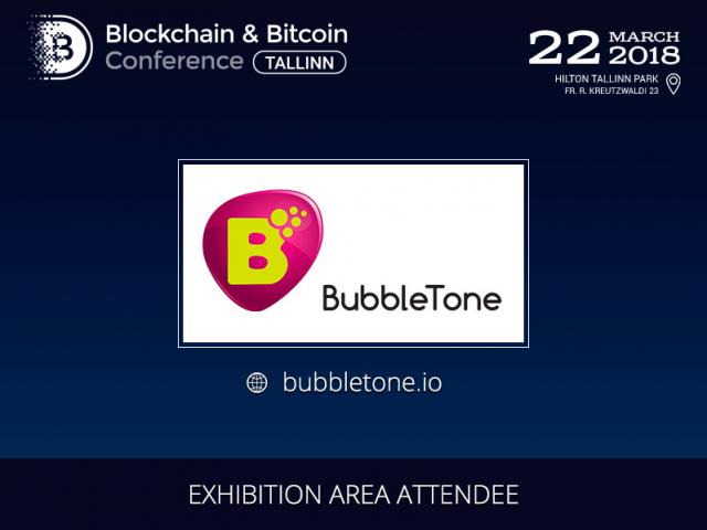 New mobile connection possibilities: Bubbletone will exhibit at Blockchain & Bitcoin Conference Tallinn