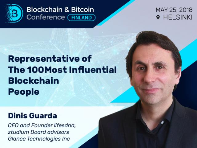 One of world’s blockchain leaders to speak at Blockchain & Bitcoin Conference Finland 