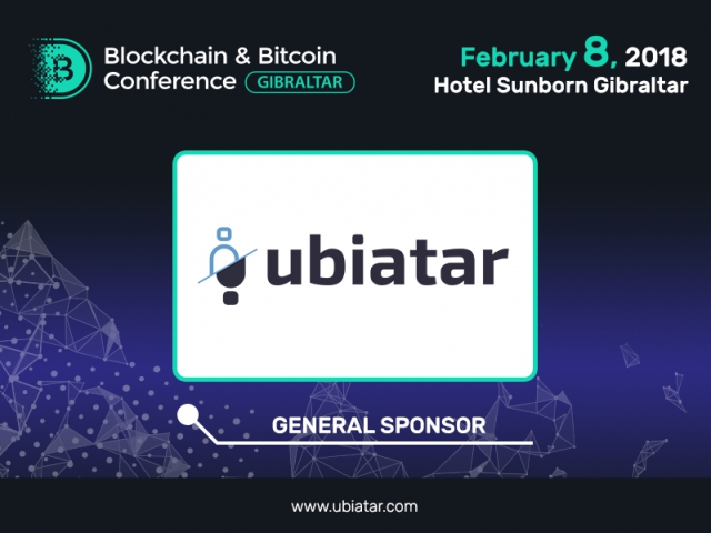 Sponsor of Blockchain & Bitcoin Conference Gibraltar – telepresence service Ubiatar