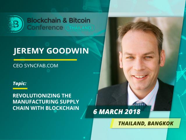 Supply Blockchains and Tokenization. Meet Jeremy Goodwin, an international finance technology expert 