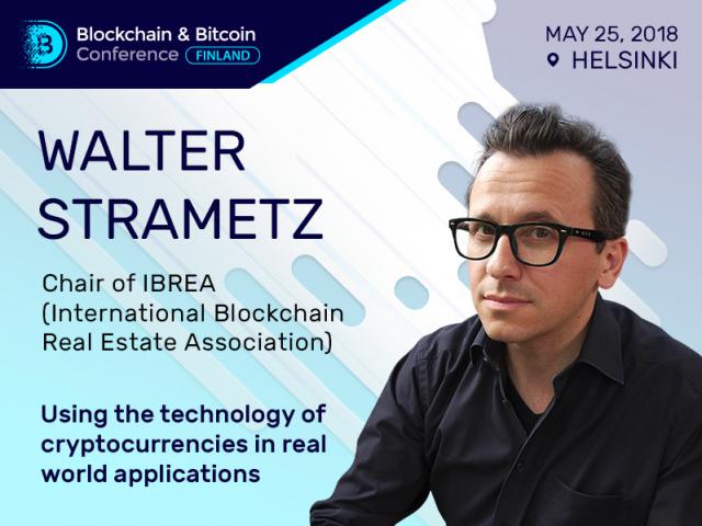 What Do Cryptocurrency Tokens Enable in Real World? Walter Strametz, Chair of IBREA, Will Discuss