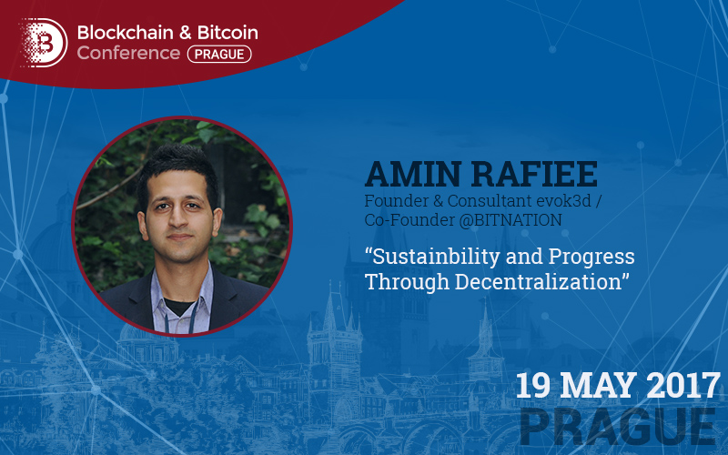 Why Bitcoin is a synonym to progress. Presentation by Bitnation’s representative Amin Rafiee