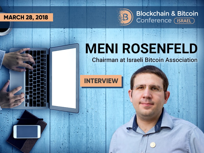 Meni Rosenfeld: «About 100 businesses accepting Bitcoin – not too bad for a small country»